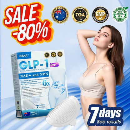 【Last Day Promotion 80% OFF🥇】PEAKA® GLP-1 & NAD+ Slimming & health NANO MICRONEEDLE PATCH🇦🇺(Zero Pain. 24/7 Release | Lose 10kg FAST | 90% Sugar Drop | )👨‍⚕️