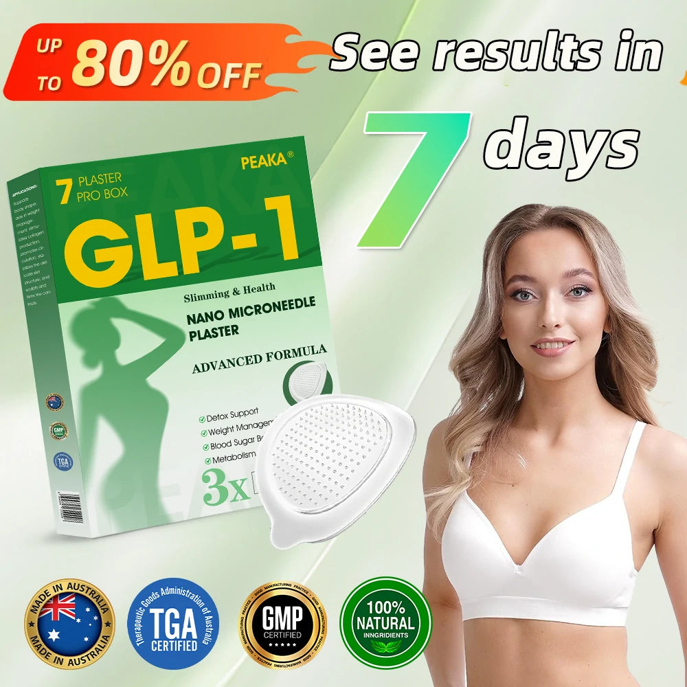 【Final Day – 80% OFF 💜】PEAKA® NIDDK-Tirzepatide Slimming & Health Nano Microneedle Patch🇦🇺 Painless | 24/7 Fat-Burning Support | Drop a Stone Fast | Up to 90% Sugar Reduction