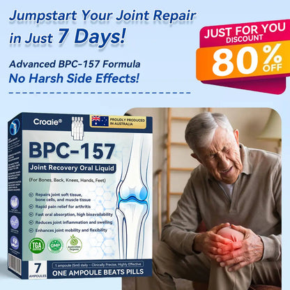 Croaie® BPC-157 Stabilized-Peptide Joint Recovery Oral Liquid - ✅Clinically Co-Developed with the Australian Peptide Association (APA)