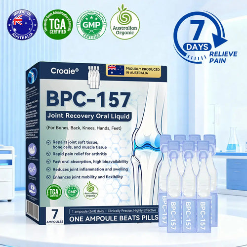 Croaie® BPC-157 Stabilized-Peptide Joint Recovery Oral Liquid - ✅Clinically Co-Developed with the Australian Peptide Association (APA)