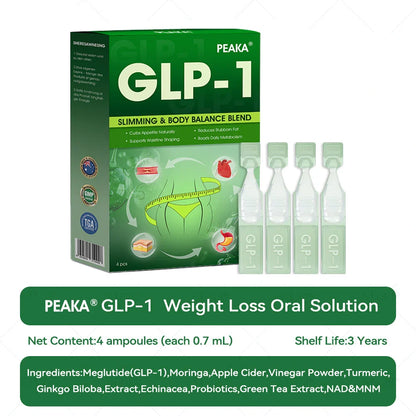 [Official Store]𝐏𝐄𝐀𝐊𝐀® 𝐆𝐋𝐏-𝟏 𝐖𝐞𝐢𝐠𝐡𝐭 𝐋𝐨𝐬𝐬 𝐎𝐫𝐚𝐥 𝐒𝐨𝐥𝐮𝐭𝐢𝐨𝐧 - 👨‍⚕️𝐎𝐛𝐞𝐬𝐢𝐭𝐲,𝐂𝐚𝐫𝐝𝐢𝐨𝐯𝐚𝐬𝐜𝐮𝐥𝐚𝐫 𝐃𝐢𝐬𝐞𝐚𝐬, 𝐃𝐢𝐚𝐛𝐞𝐭𝐞𝐬, 𝐒𝐥𝐞𝐞𝐩 𝐀𝐩𝐧𝐞𝐚, 𝐉𝐨𝐢𝐧𝐭 𝐏𝐫𝐨𝐛𝐥𝐞𝐦𝐬 𝐚𝐧𝐝 𝐌𝐨𝐫𝐞