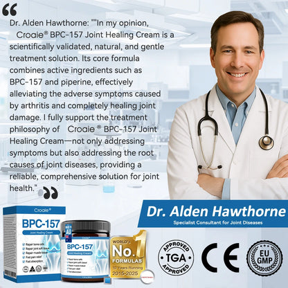 Croaie® BPC-157 Joint Healing Cream🦴Treats Arthritis, Neuropathy, Rheumatism, Sports Injuries & More🏆